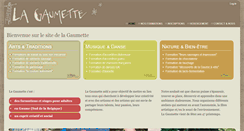 Desktop Screenshot of lagaumette.be